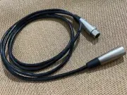 XLR Microphone MIC 3-Pin Male to Female Cable Cord Connector Extension Shielded