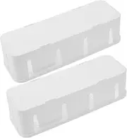 Power Cord Storage Wire Organizer Cable Management Holder Cable Winder Case Lid for Home Office