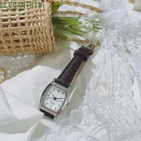 在飛比找蝦皮購物優惠-ELEGANT8TW 女士手錶奢華手飾品復古手錶女孩生日禮物