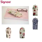 Glasses Pouch Eyeglass Sunglasses Case in Nature Designs by Signare Tapestry
