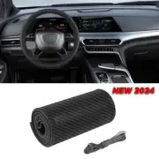 For Dodge Ram 1500/2500/3500 03-08 15" DIY Steering Wheel Cover Genuine Leather