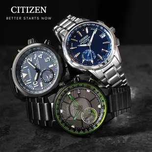 CITIZEN 星辰錶 光動能GPS衛星對時不鏽鋼腕錶 44mm CC3075-80E 原廠公司貨保固二年