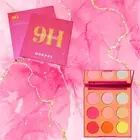 Pink Eyeshadow Palette Morphe Hot For Hue 9H Green Tan Pink 9 shades