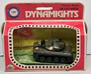 1973 Zee Toys Dynamights Die Cast FRANCE AMX 30 NAPOLEON Tank 1:87 Scale NEW NIB