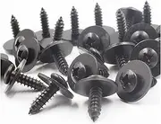 CHENGHAO 10x Cross self tapping Phillips Screws M5 M6 Metal Rivet Fastener Fixed Auto Car Body Fender Screws (Color Name : 908-1M5)