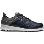 FootJoy Men’s Golf Stratos Spikeless Shoes - Navy/Grey - size 9