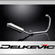 Royal Enfield Himalayan 2017-2024 Full Exhaust 13" Tri-Oval Stainless Muffler