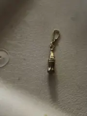 Coca Cola Collectibles Brass coke Bottle On Chain
