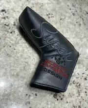 Scotty Cameron Design Super Putter Headcover Fine Milled Putters New Gray Red