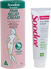Soodox for Women Pain Relief Cream | 2 Pack | 100% Natural Active Ingredients | 100% Australian made | 75g each