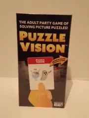 Puzzle Vision - The Adult Party Game Of Solving Picture Puzzles, Brand New