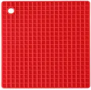 Silicone Trivet Mat, Cook Easy Trivets for Hot Dishes, Non-Slip & Heat Resistant Kitchen Hot Pot Holder Pads for Countertops & Table, Food Grade Silicone & BPA Free Kitchen Trivet (1 Pack)