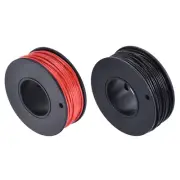 26 Gauge PVC Hookup Wire 15m/49ft 26AWG Flexible Electrical Wire, 1.5mm Dia
