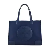 在飛比找ETMall東森購物網優惠-TORY BURCH ELLA 經典縫線LOGO小號尼龍托特