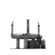 MOC-154306 Base Landport Model for 75094 Building Kit 963 Pieces Building Toy