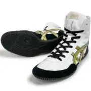 ASICS Wrestling Boxing Shoes EX-EO (Successor to TWR900) White x Black x Gold