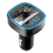 T25 bluetooth 5.0 Car bluetooth Transmitter Car MP3 Player U Disk Car mp3 Card Machine