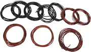 10pcs Braided Aluminum Wire Garden Flexible Tie Small Money Tree Aluminum Wire for Crafts Florist Wire Bonsai Tree Wire Bendable Wire Gardening Wire Jewelry Making Wire Bonsai Wire