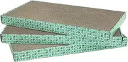Kitty City XL Wide Corrugate Cat Scratchers 3 Pieces, Cat Scratching, Cat Scratch Pad, Vary, 18 x 10 x 1.5 inches (CM-0204-CS01)