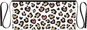 [miaozhen] Waitress Apron With Pockets Apron For Servers Animal Fur Skin Leopard Colorful Waist Apron Short 12" Apron for gardening Water Resistant, Animal Fur Skin Leopard Colorful