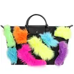 LONGCHAMP JEREMY SCOTT短把手提旅行包(彩色)