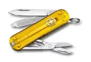 VICTORINOX SWISS ARMY CLASSIC SD TRANSPARENT POCKET KNIFE (35963) TUSCAN SUN