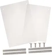 2pcs Nail Display Board Display Shelves Display Shelf Nail Practice Board Nail Tip Display Board Nail Art Display Board Nail Color Board Nail Tip Board Nail Color Plates Acrylic minkissy