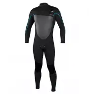 O'NEILL Men's 3/2 PSYCHO FREAK Chest-Zip Wetsuit - BLK/BRTBLU - Small LAST ONE