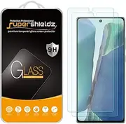 [Supershieldz] (2 Pack) Designed for Samsung Galaxy Note 20 5G Tempered Glass Screen Protector, Anti Scratch, Bubble Free
