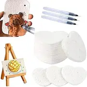 Magic Puffy Paint, 3D Drawing Magic Canvas Sponge, Puffy Popcorn Drawing Texture Painting Kit, DIY Bubble Drawing Pens Art Supplies, 2025 Magical 3D Effect Texture Painting Kit