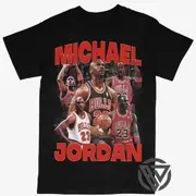Jordan Tee Shirt Chicago Bulls Basketball Bred 1 11 Flu Game 12 (OG) T-shirt