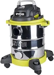 [RYOBI] 20L Stainless Steel Wet Dry Workshop Vacuum - RVC-1220I-G