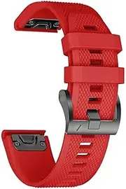[ISOUDE] 22MM Watchband For Coros Vertix Silicone Quick Release Watch Easyfit Wrist Strap For Garmin Fenix5 Fenix6 Band Replacement