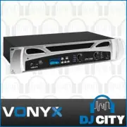 Vonyx VPA1000 PA Amplifier 2x 500W Media Player with Bluetooth