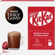 Nescafe Dolce Gusto Kit-Kat Hot Chocolate Pods Capsules 16 Pack