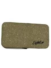 Gold Glitter Magnetic Case For 3-5 Tweezers For Eyelash Extensions