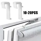 10-20X Double Blind Window Sash Door Clamp Carrier Bracket Holder Without Drill