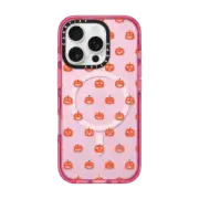 iPhone 16 Pro Impact Case MagSafe Compatible Emoji Pumpkin