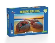 Funbox 1000 Piece Jigsaw Puzzle - Moeraki Boulders, New Zealand