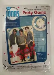 Jonas Brothers Disney Birthday Favor Q&A Party Game 8 count - New!