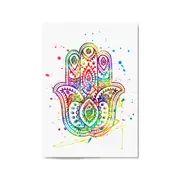Yoga Studio Mandala Calming Yoga Buddhist Wall Art #1