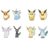 You pick! Eevee & Evolutions Official Pokemon center pins
