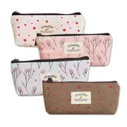 Cute Creative Canvas Material Pencil Case Coin Purse Cosmetic Storage Bag