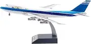 Pre-Built Model Aircraft 35CM Scale Civilian Aircraft Model 1/200 for El Al for Boeing B747-200 4X-AXA Highly Detailed Airliner Airplane Miniature Airplane Model