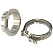 Aeroflow 4.24" O.D S/S Boosted Vband Kit Suit 7075-8077 V Band C/O - AF8080-1013