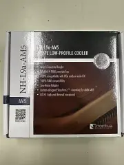 NH-L9a-AM5, Premium Low-Profile CPU Cooler for AMD AM5 (Brown). BRAND NEW.