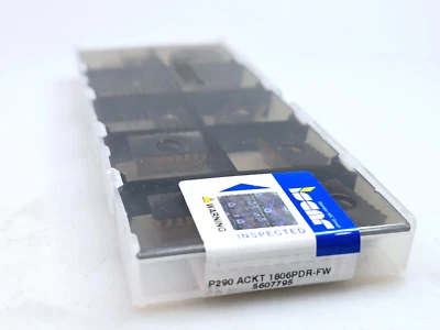 Iscar P290 ACKT 1806PDR-FW IC808 Carbide Milling Inserts (Box of 10)
