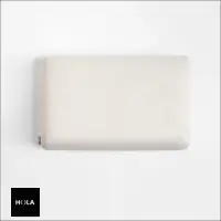 在飛比找momo購物網優惠-【HOLA】SNOW TOUCH 涼感記憶枕標準型H12-素