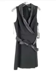 Adrianna Papell Crepe Tuxedo Dress, Size: 12 (Women). New With tags