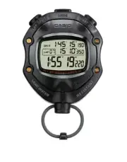 Casio Stoppuhr Schiedsrichter schwarz HS-80TW-1EF, NEU